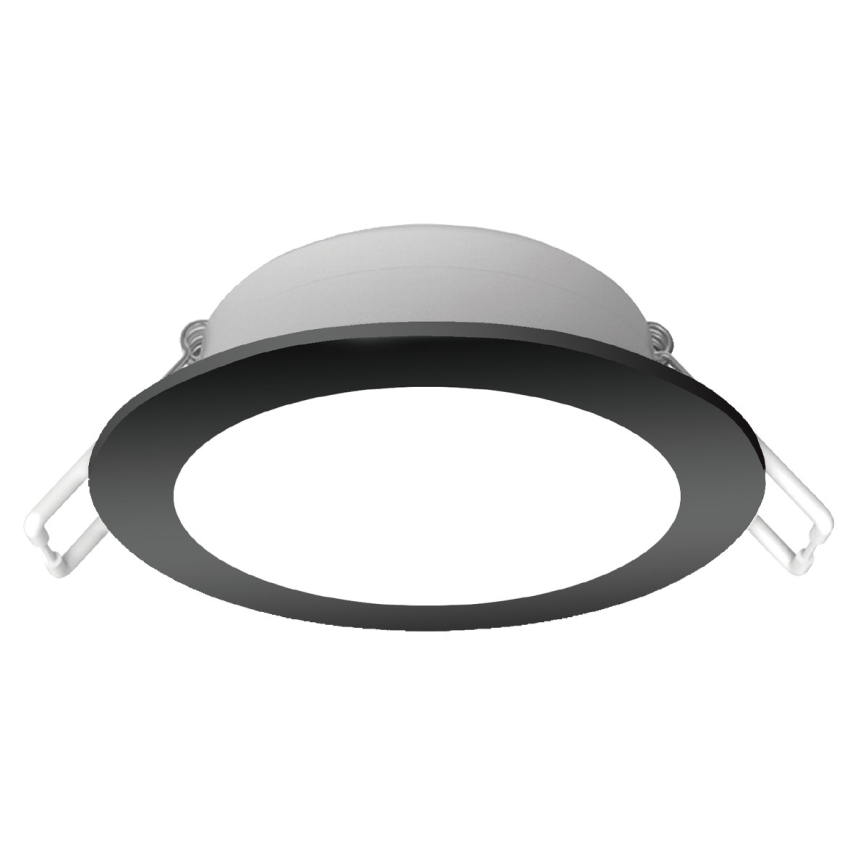 Aigostar - LED Kúpeľňové podhľadové svietidlo LED/4,8W/230V 3000K čierna IP65