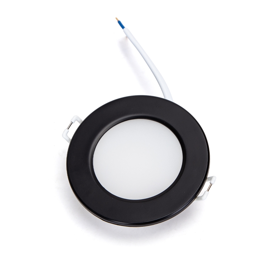 Aigostar - LED Kúpeľňové podhľadové svietidlo LED/4,8W/230V 4000K čierna IP65