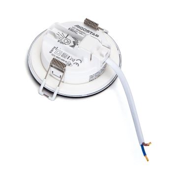 Aigostar - LED Kúpeľňové podhľadové svietidlo LED/4,8W/230V 4000K čierna IP65