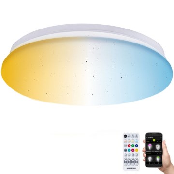 Aigostar - LED Kúpeľňové stropné svietidlo LED/18W/230V 3000-65000K IP44 + diaľkové ovládanie