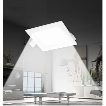 Aigostar - LED Podhľadové svietidlo LED/18W/230V 22x22 cm 4000K biela