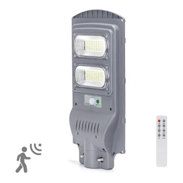 Aigostar - LED Solárna pouličná lampa so senzorom LED/100W/3,2V IP65 6500K + diaľkové ovládanie