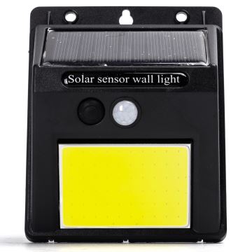 Aigostar - LED Solárne nástenné svietidlo so senzorom LED/13W/5,5V 6500K IP65