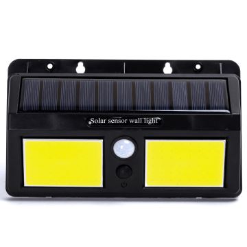 Aigostar - LED Solárne nástenné svietidlo so senzorom LED/20W/5,5V 6500K IP65