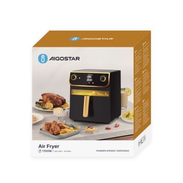 Aigostar - Teplovzdušná fritéza 8l 1700W/230V