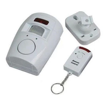 Alarm so senzorom a diaľkovým ovládaním 4xAA