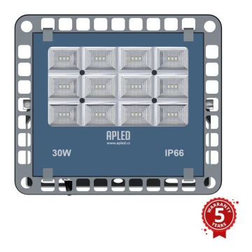 APLED - LED Vonkajší reflektor PRO LED/30W/230V  IP66 3000lm 6000K