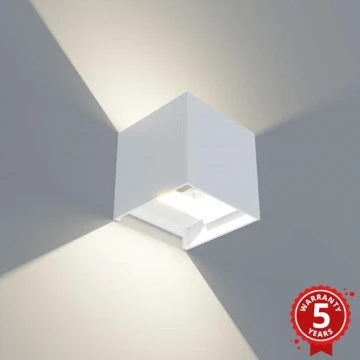 APLED - LED Vonkajšie nástenné svietidlo CUBE 2xLED/3W/230V IP65