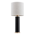 Argon 8316 - Stolná lampa RIVA 1xE27/15W/230V 48 cm čierna