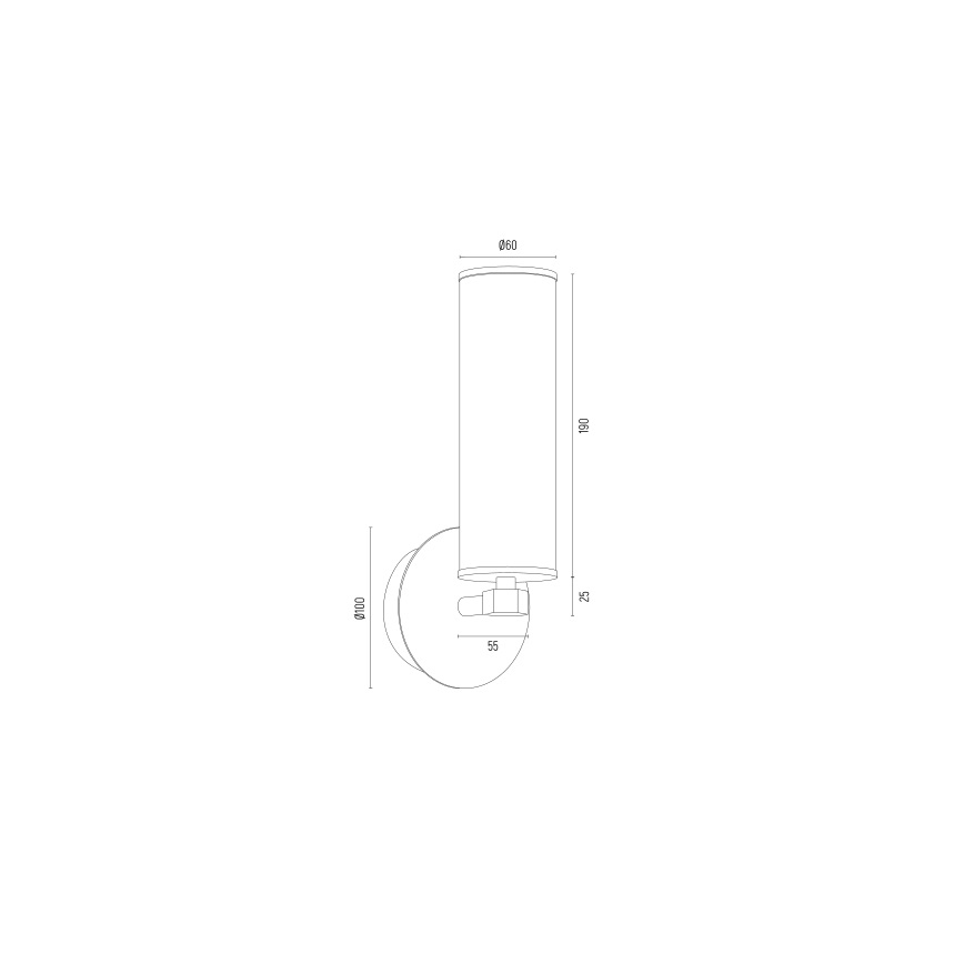 Argon 8497 - Nástenné svietidlo HAMPTON 1xE14/7W/230V zlatá