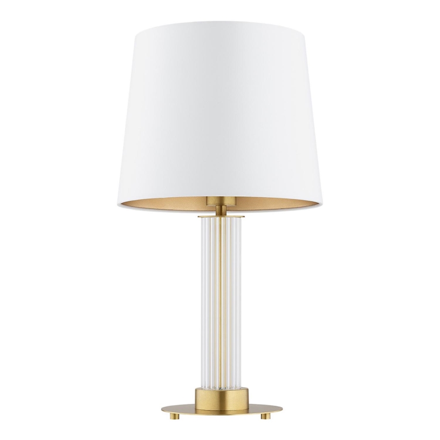 Argon 8540 - Stolná lampa HAMPTON 1xE27/15W/230V biela