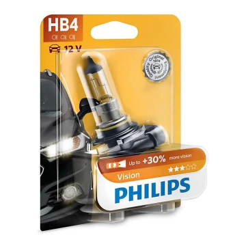 Autožiarovka Philips VISION 9006PRB1 HB4 P22d/60W/12V