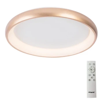 Azzardo AZ5070 - LED Stmievateľné stropné svietidlo ANTONIO LED/32W/230V zlatá + diaľkové ovládanie