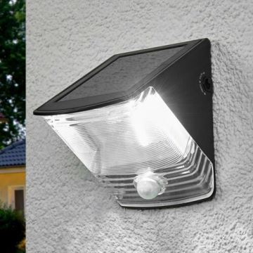 Brennenstuhl - LED Solárne nástenné svietidlo so senzorom LED/1W IP44