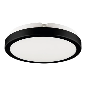 Brilagi - LED Kúpeľňové stropné svietidlo PERA LED/18W/230V pr. 22 cm IP65 čierna