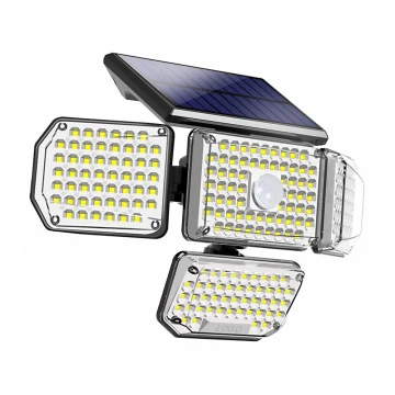 Brilagi - LED Solárne nástenné svietidlo so senzorom WALLIE LED/5W/5,5V IP65