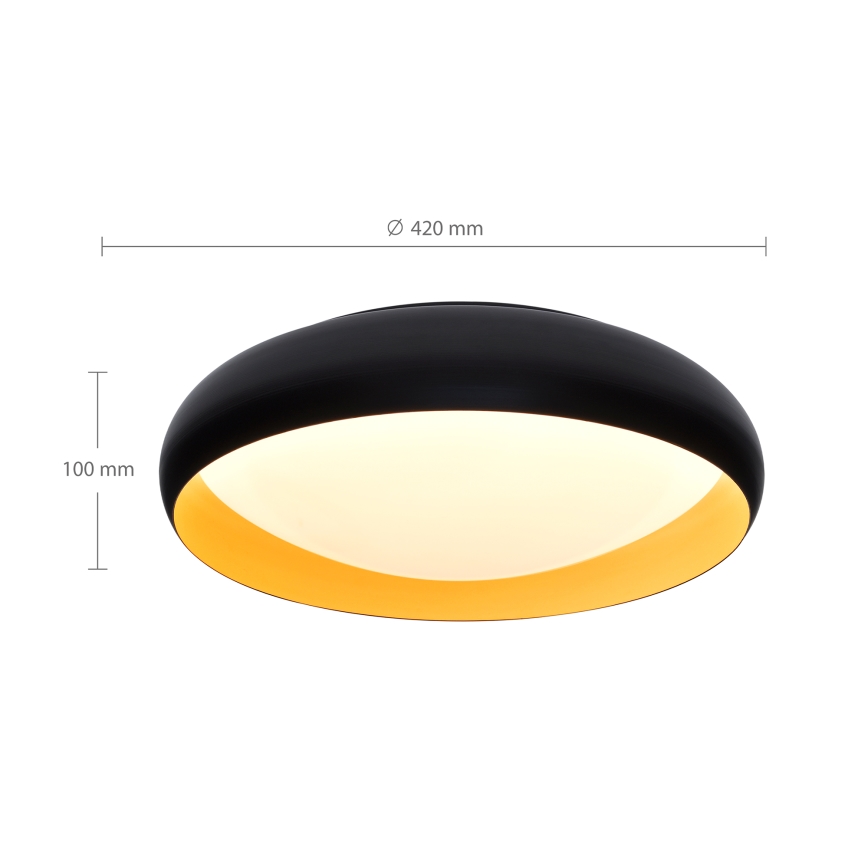 Brilagi - LED Stmievateľné stropné svietidlo LIVIA LED/48W/230V 3000-6500K pr. 42 cm + diaľkové ovládanie