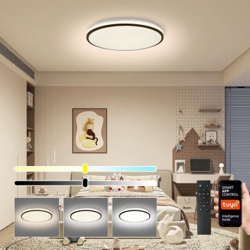 Brilagi - LED Stmievateľné stropné svietidlo SMART LED/36W/230V 3000-6000K pr. 45 cm Wi-Fi Tuya + diaľkové ovládanie