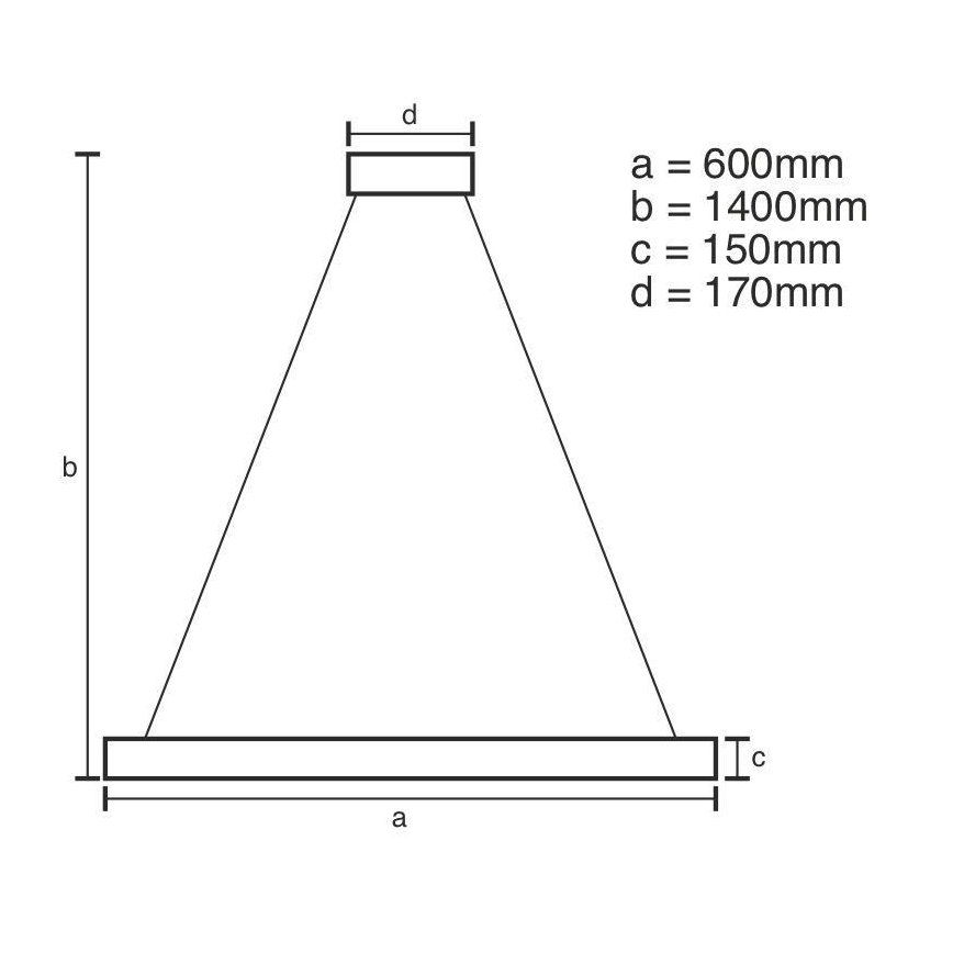 Brilagi - LED Stmievateľný krištáľový luster na lanku HALO LED/40W/230V + diaľkové ovládanie