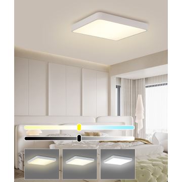 Brilagi - LED Stropné svietidlo POOL LED/36W/230V 3000/4500/6000K 40x40 cm biela