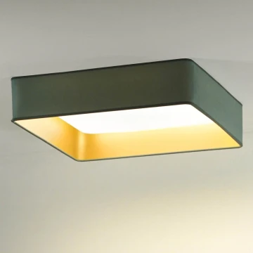 Brilagi - LED Stropné svietidlo VELVET SQUARE LED/24W/230V mintová