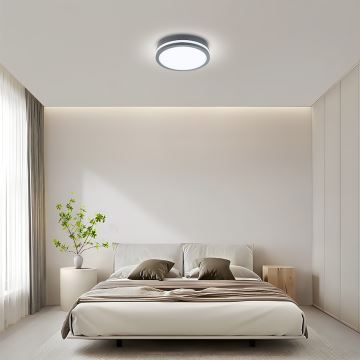 Brilagi - LED Vonkajšie svietidlo BENE LED/24W/230V pr. 26 cm antracit IP54