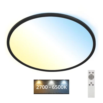 Brilo - LED Stmievateľné stropné svietidlo SLIM LED/31W/230V 2700-6500K + diaľkové ovládanie