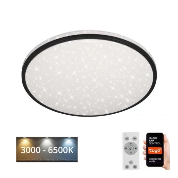 Brilo - LED Stmievateľné stropné svietidlo STARRY SKY LED/24W/230V 3000-6500K Wi-Fi Tuya + diaľkové ovládanie