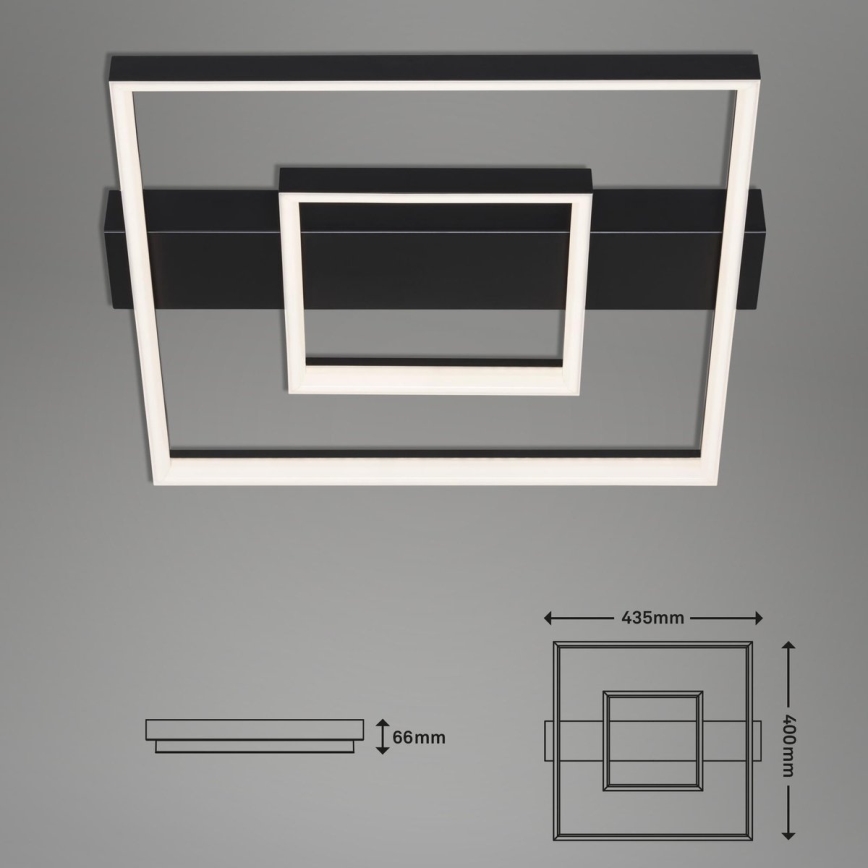 Briloner 3027-015 - LED Stmievateľné stropné svietidlo FRAME LED/30W/230V