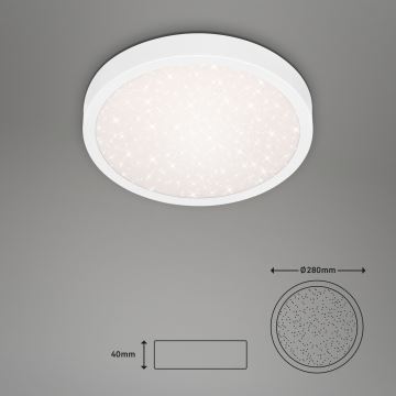 Briloner 3048-016 - LED Stropné svietidlo RUNA LED/18W/230V biela