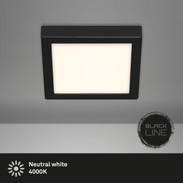 Briloner 3466-415 - LED Stropné svietidlo FIRE LED/16,5W/230V 22,5x22,5 cm