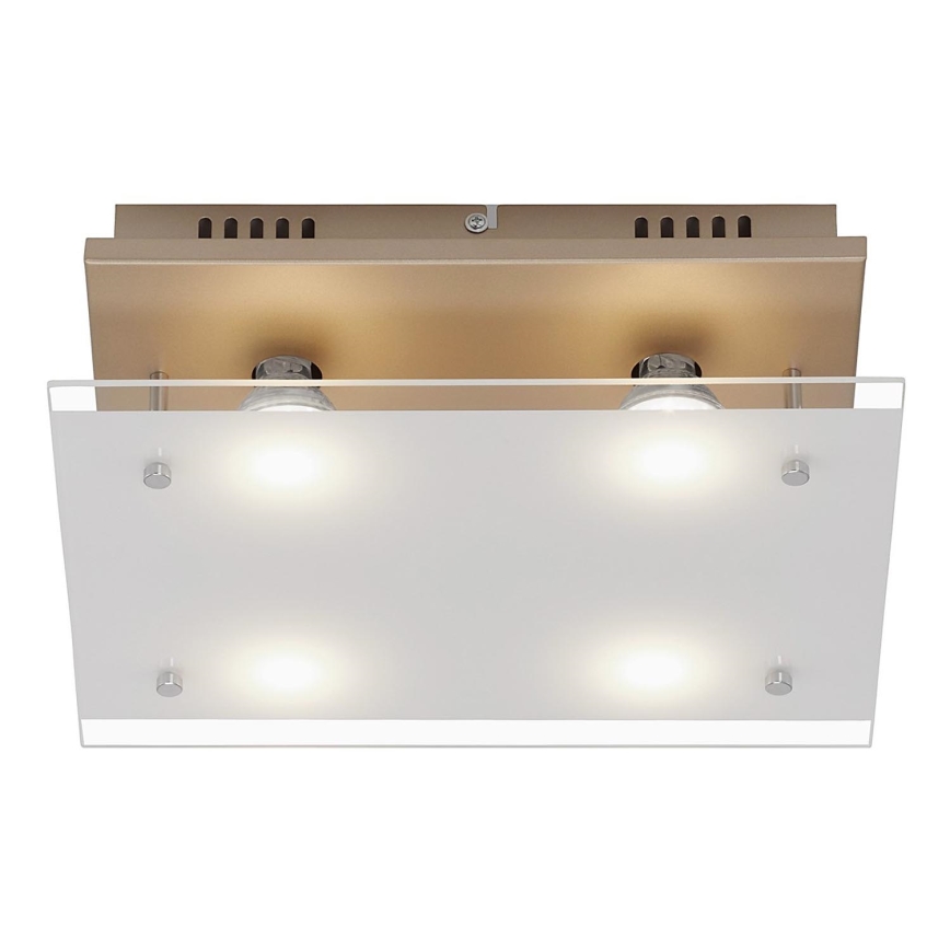 Briloner 3586-047 - LED Stropné svietidlo SMART GOLD 4xGU10/4W/230V