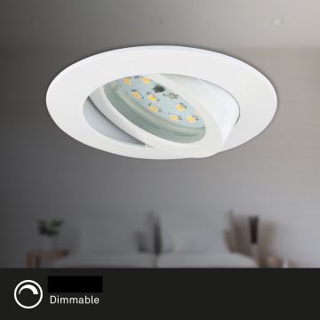 Briloner 7232-016 - LED Stmievateľné kúpeľňové podhľadové svietidlo LED/5,5W/230V IP23