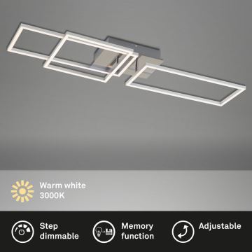 Briloner - LED Stmievateľný prisadený luster FRAME LED/44W/230V