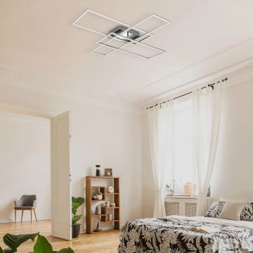 Briloner - LED Stmievateľný prisadený luster FRAME LED/50W/230V