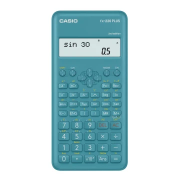 Casio - Školská kalkulačka 1xAAA tyrkysová