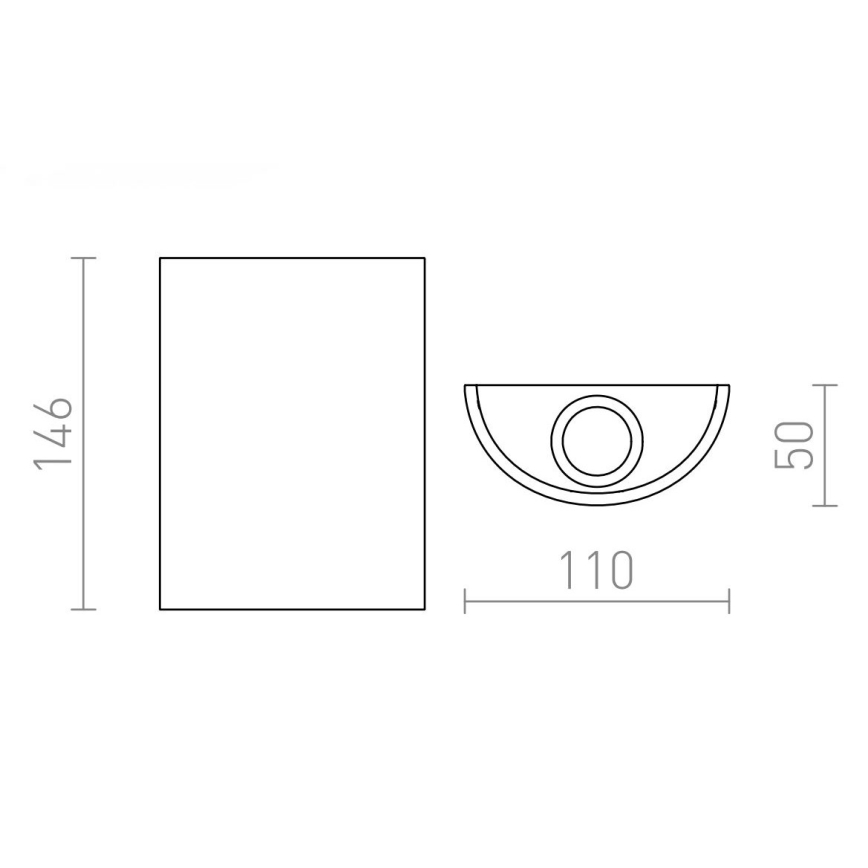 ČERENÁ - Design Rendl - R12592 - LED Nástenné svietidlo DAFFY LED/6W/230V biela