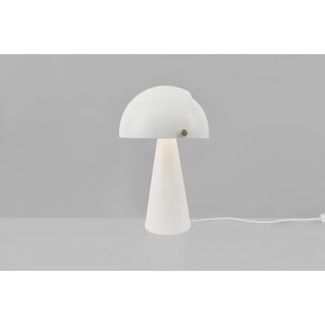 DFTP by Nordlux - Stolná lampa s nastaviteľným tienidlom ALIGN 1xE27/25W/230V biela