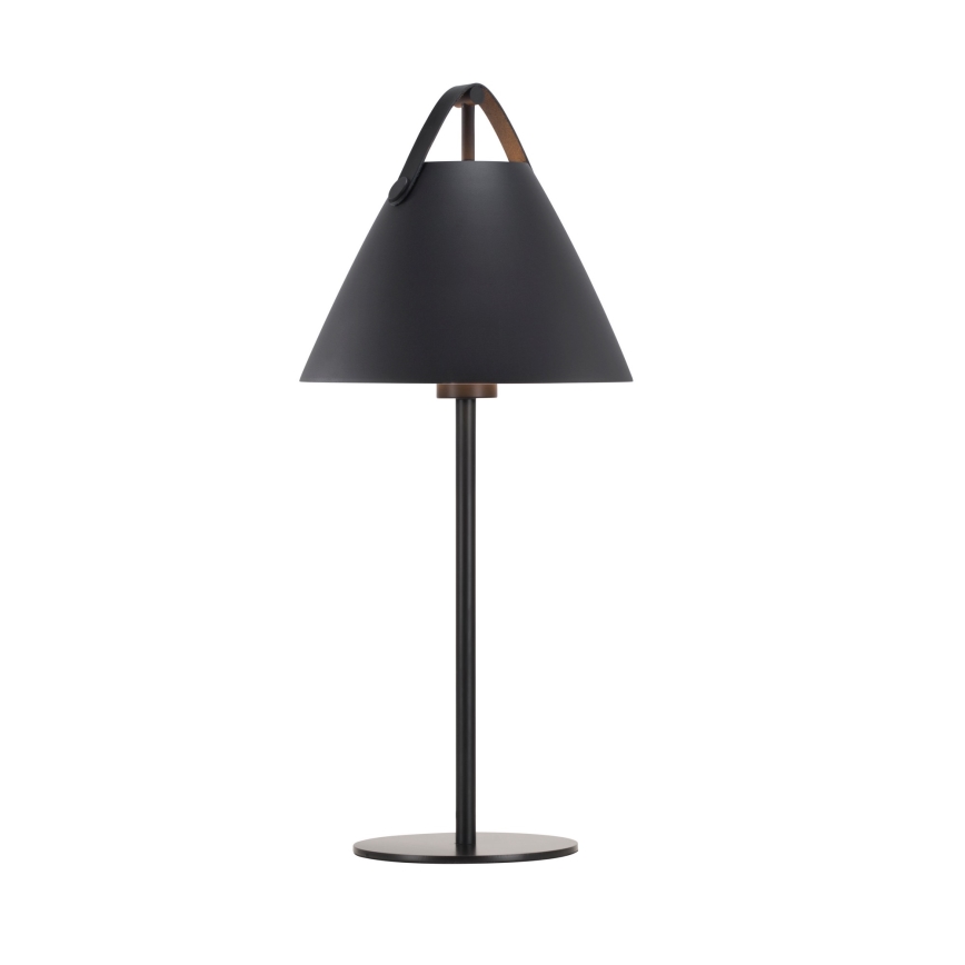 DFTP by Nordlux - Stolná lampa STRAP 1xE27/40W/230V čierna