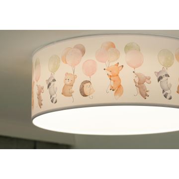 Duolla - LED Detské stropné svietidlo CORTINA LED/26W/230V pr. 40 cm