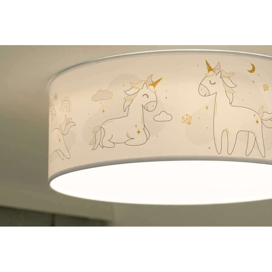 Duolla - LED Detské stropné svietidlo CORTINA LED/26W/230V pr. 40 cm