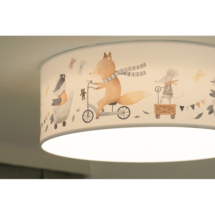 Duolla - LED Detské stropné svietidlo CORTINA LED/26W/230V pr. 40 cm