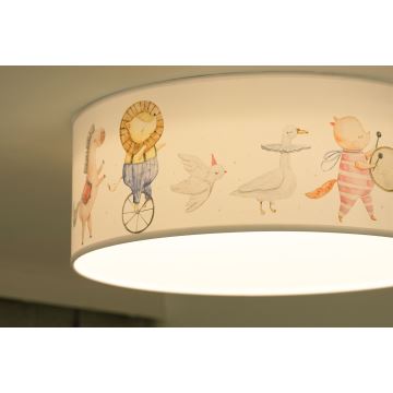 Duolla - LED Detské stropné svietidlo CORTINA LED/26W/230V pr. 40 cm