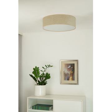 Duolla - LED Stropné svietidlo CORTINA LED/26W/230V pr. 30 cm béžová