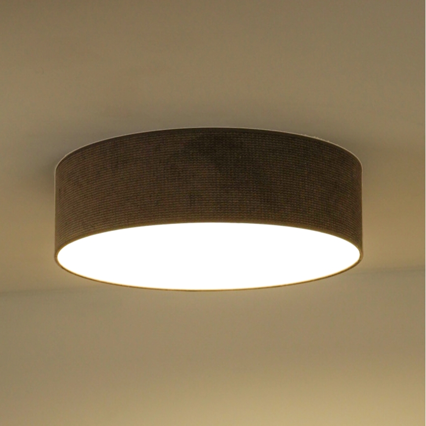 Duolla - LED Stropné svietidlo CORTINA LED/26W/230V pr. 30 cm hnedá