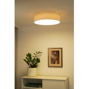 Duolla - LED Stropné svietidlo CORTINA LED/26W/230V pr. 30 cm krémová