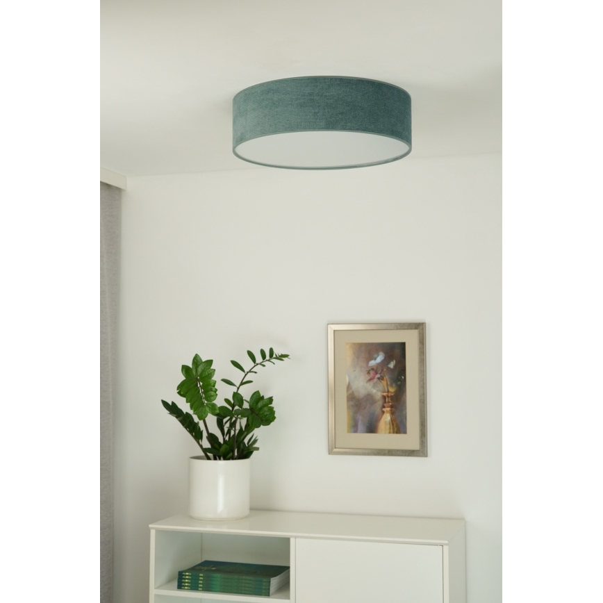 Duolla - LED Stropné svietidlo CORTINA LED/26W/230V pr. 30 cm tyrkysová