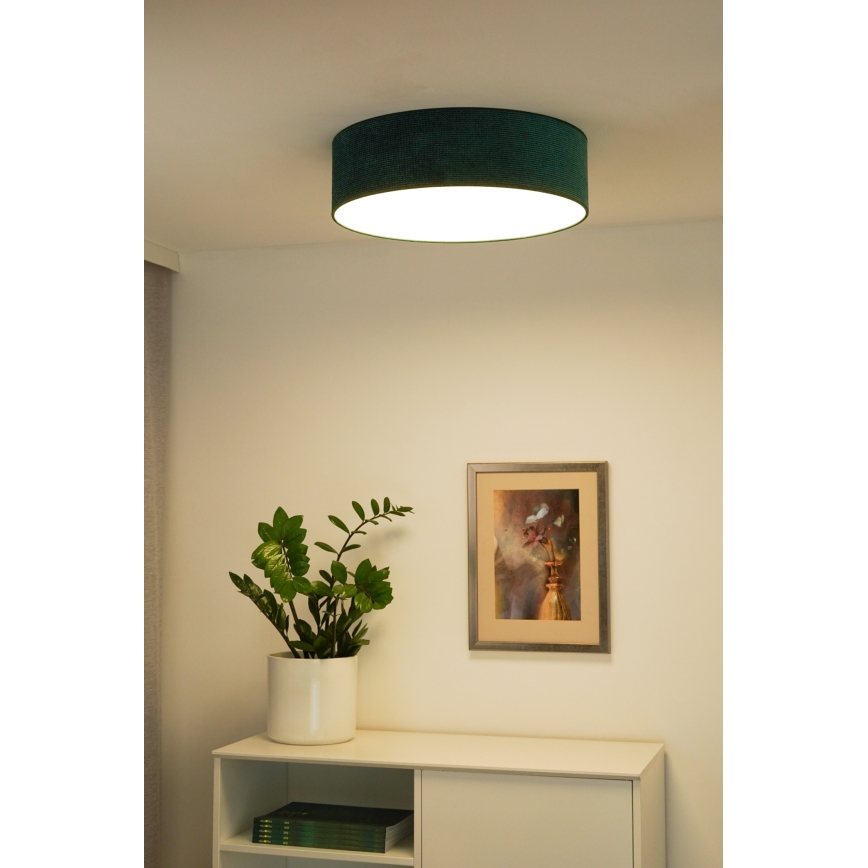 Duolla - LED Stropné svietidlo CORTINA LED/26W/230V pr. 30 cm zelená