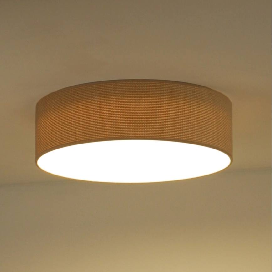 Duolla - LED Stropné svietidlo CORTINA LED/26W/230V pr. 45 cm béžová