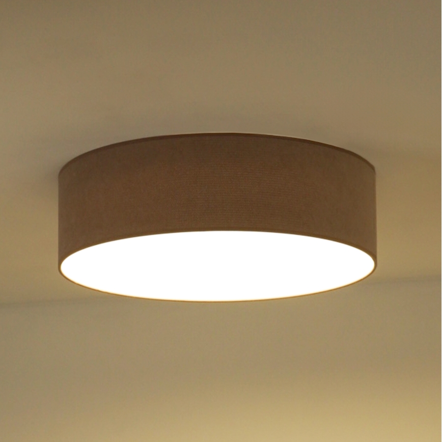 Duolla - LED Stropné svietidlo CORTINA LED/26W/230V pr. 45 cm hnedá